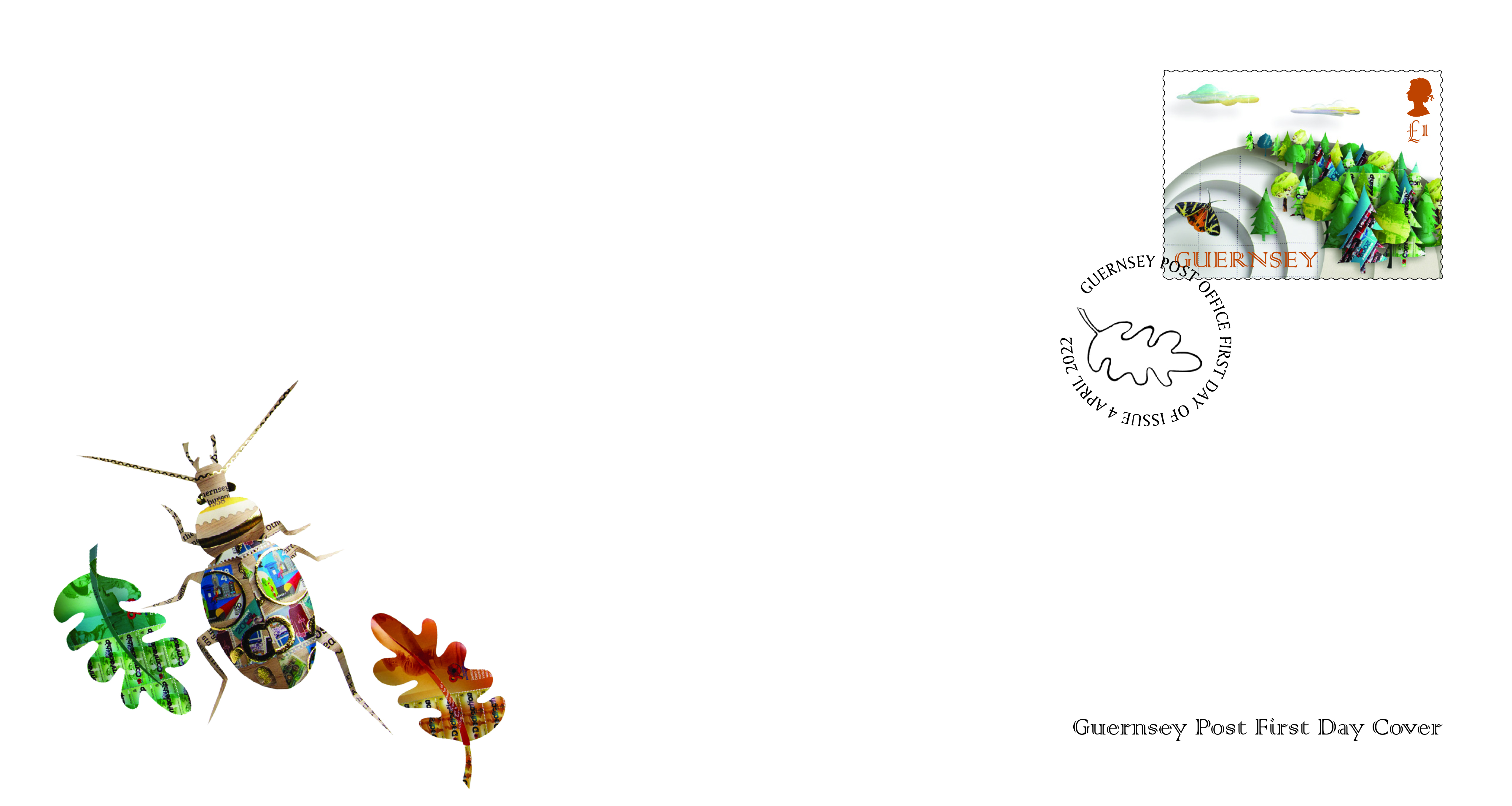 Heart of the Forest First Day Cover part 2